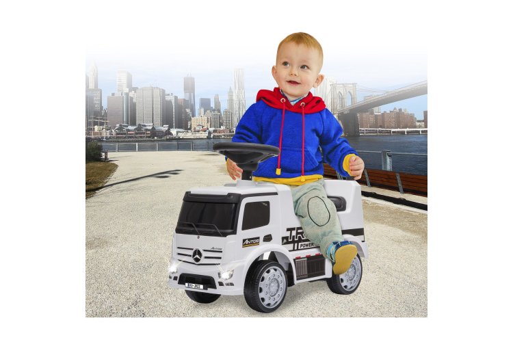 Jamara 460657 Push-Car Mercedes-Benz Antos white - Jam460657 push car mercedes benz antos white 13 - JAM460657