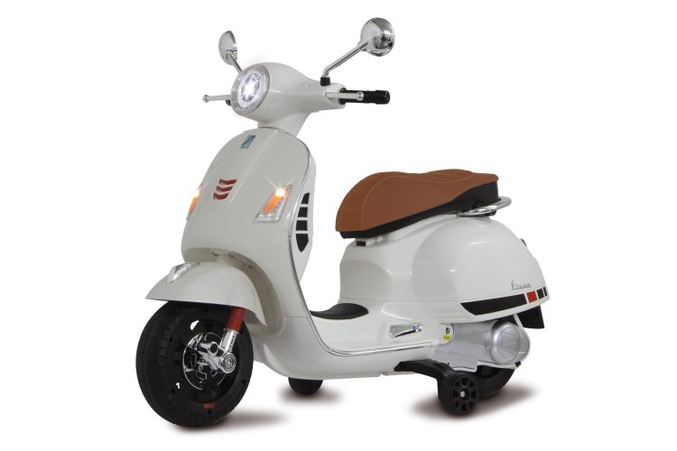 Jamara 461836 Elektrische Kinderscooter Ride-on - Vespa GTS 125 - Wit - 12,6 V Lithium Accu - Jam461836 5 - JAM461836