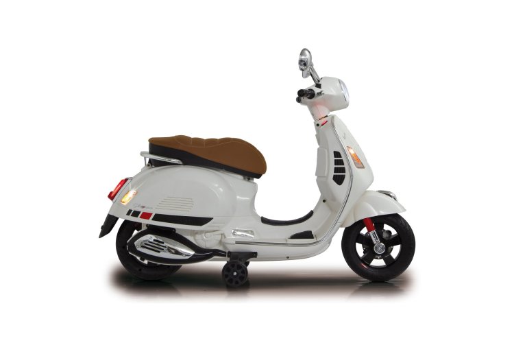 Jamara 461836 Elektrische Kinderscooter Ride-on - Vespa GTS 125 - Wit - 12,6 V Lithium Accu - Jam461836 8 - JAM461836