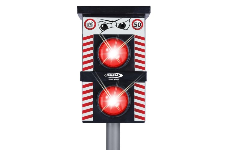 Jamara 461850 Flitspaal met Verkeersflitser - Speelgoed Radar met Licht, Geluid en Bewegingssensor - Jam461850 10 - JAM461850