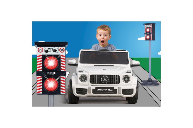 Jamara 461850 Flitspaal met Verkeersflitser - Speelgoed Radar met Licht, Geluid en Bewegingssensor - Jam461850 2 - JAM461850