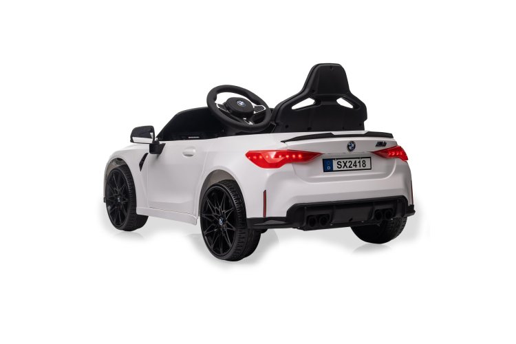Jamara 461865 Electric Ride-On Car - BMW M4 - White - Parental Remote Control - 12.6 V Lithium Battery - Jam461865 9 - JAM461865