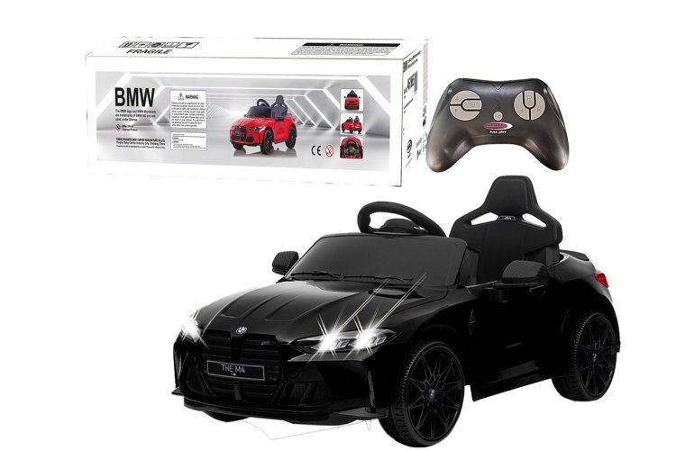 Jamara 461867 Elektrische Kinderauto Ride-on - BMW M4 - Zwart - Ouderbediening - 12,6V Lithium Accu - Jam461867 1 - JAM461867