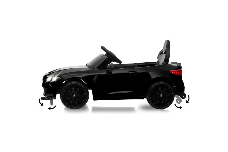 Jamara 461867 Elektrische Kinderauto Ride-on - BMW M4 - Zwart - Ouderbediening - 12,6V Lithium Accu - Jam461867 11 - JAM461867