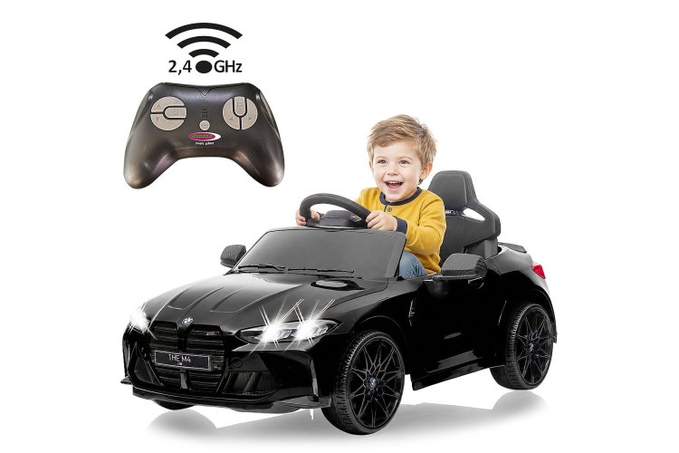 Jamara 461867 Elektrische Kinderauto Ride-on - BMW M4 - Zwart - Ouderbediening - 12,6V Lithium Accu - Jam461867 2 - JAM461867