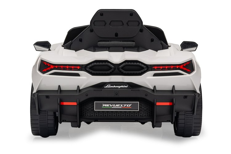 Jamara 461881 Electric Ride-On Car - Lamborghini Revuelto - White - Parental Remote Control - 12.6 V Lithium Battery - Jam461881 13 - JAM461881