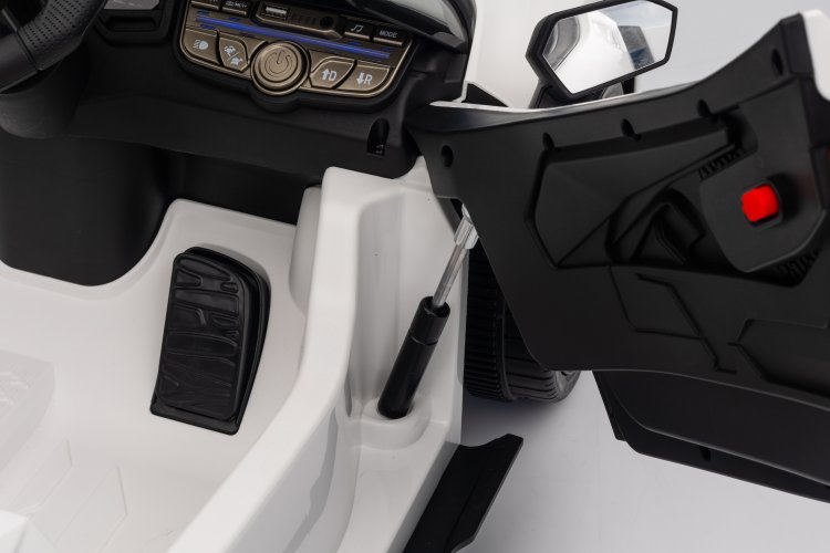 Jamara 461881 Electric Ride-On Car - Lamborghini Revuelto - White - Parental Remote Control - 12.6 V Lithium Battery - Jam461881 15 - JAM461881