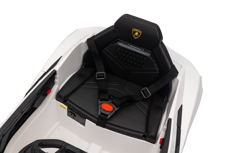 Jamara 461881 Electric Ride-On Car - Lamborghini Revuelto - White - Parental Remote Control - 12.6 V Lithium Battery - Jam461881 18 - JAM461881