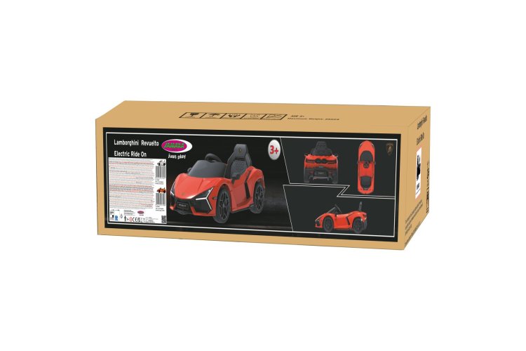 Jamara 461881 Electric Ride-On Car - Lamborghini Revuelto - White - Parental Remote Control - 12.6 V Lithium Battery - Jam461881 3 - JAM461881