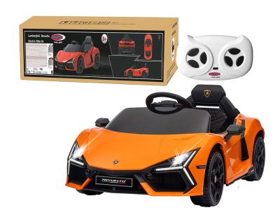 Jamara 461887 Electric Ride-On Car - Lamborghini Revuelto - Orange - Parental Remote Control - 12.6V Lithium Battery - Jam461887 1 - JAM461887
