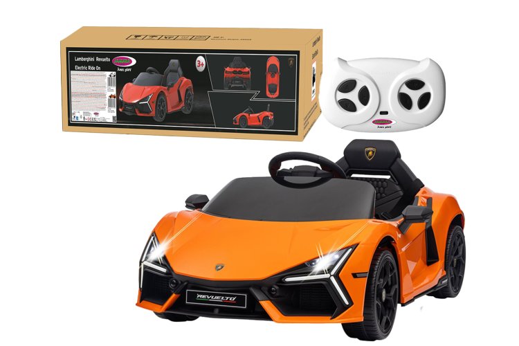 Jamara 461887 Electric Ride-On Car - Lamborghini Revuelto - Orange - Parental Remote Control - 12.6V Lithium Battery - Jam461887 1 - JAM461887