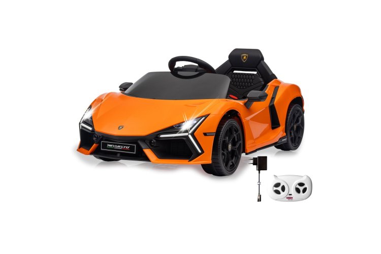 Jamara 461887 Electric Ride-On Car - Lamborghini Revuelto - Orange - Parental Remote Control - 12.6V Lithium Battery - Jam461887 4 - JAM461887