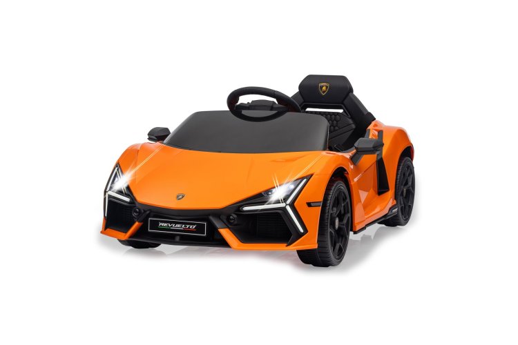 Jamara 461887 Electric Ride-On Car - Lamborghini Revuelto - Orange - Parental Remote Control - 12.6V Lithium Battery - Jam461887 6 - JAM461887