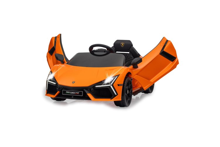 Jamara 461887 Electric Ride-On Car - Lamborghini Revuelto - Orange - Parental Remote Control - 12.6V Lithium Battery - Jam461887 8 - JAM461887