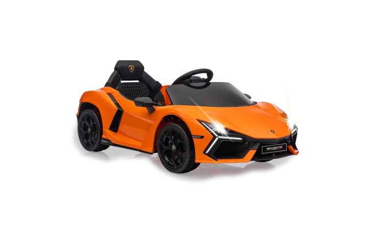 Jamara 461887 Electric Ride-On Car - Lamborghini Revuelto - Orange - Parental Remote Control - 12.6V Lithium Battery - Jam461887 9 - JAM461887