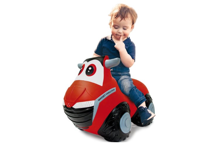 Jamara 466000 Skippy Tractor Massey Ferguson Red Junior with Pump - Jam466000 1 - JAM466000