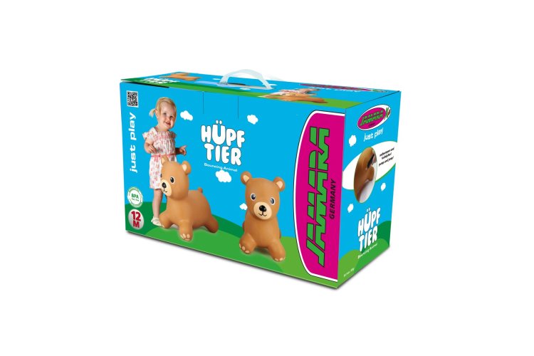 Jamara 466001 Skippy Animal Bear - Brown - Junior with Pump - Jam466001 2 - JAM466001