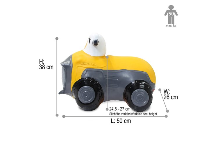 Jamara 466003 Hopper Ball &ndash; Liebherr XL Wheel Loader with Pump - Jam466003 9 - JAM466003