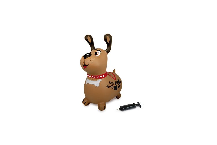 Jamara 466005 Skippy Animal Dog Molly - Brown - Junior with Pump - Jam466005 12 - JAM466005