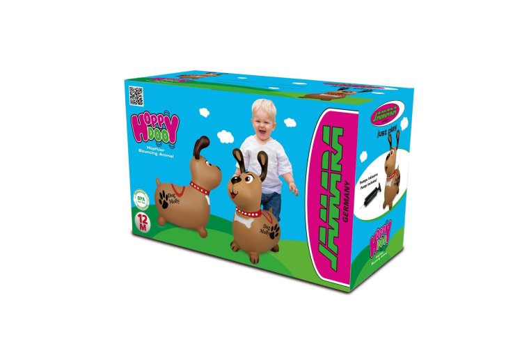 Jamara 466005 Skippy Animal Dog Molly - Brown - Junior with Pump - Jam466005 13 - JAM466005