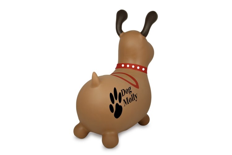 Jamara 466005 Skippy Animal Dog Molly - Brown - Junior with Pump - Jam466005 5 - JAM466005