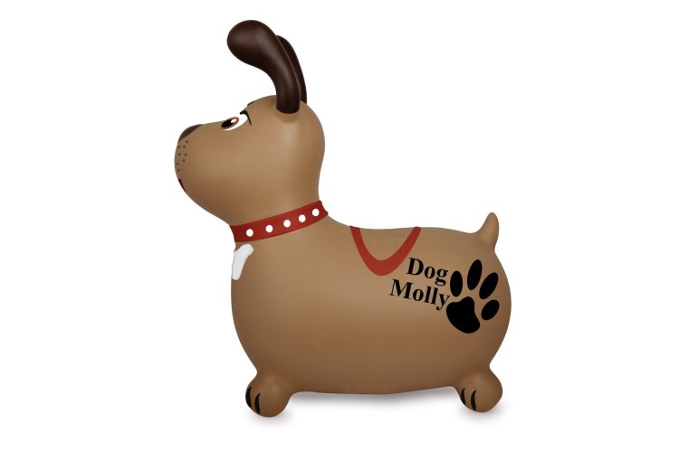 Jamara 466005 Skippy Animal Dog Molly - Brown - Junior with Pump - Jam466005 6 - JAM466005