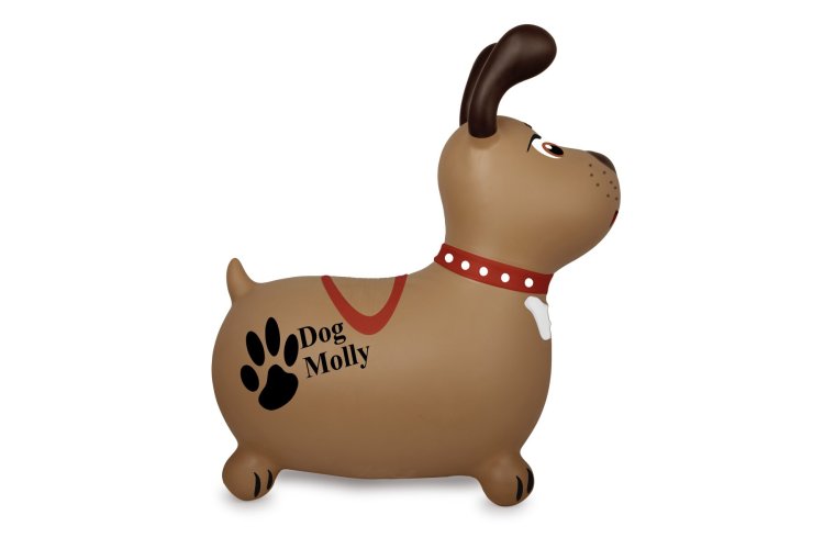 Jamara 466005 Skippy Animal Dog Molly - Brown - Junior with Pump - Jam466005 8 - JAM466005