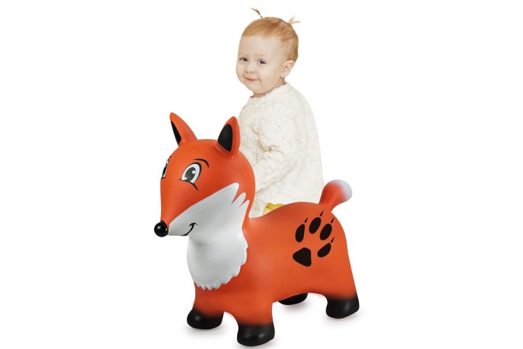 Jamara 466006 Skippy Animal Fox - Brown/Orange - Junior with Pump - Jam466006 1 - JAM466006