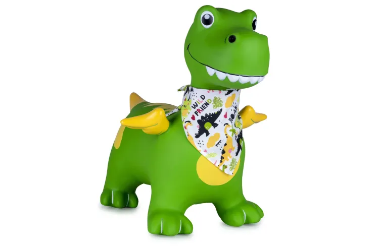Jamara 466007 Skippy Animal Dino with Wings &ndash; Green &ndash; Junior with Pump - Jam466007 7 - JAM466007