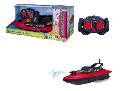 Jamara 466600 RC Fire Boat &ndash; Fire Speed with Spray Function &ndash; 2.4 GHz - Jam466600 1 - JAM466600