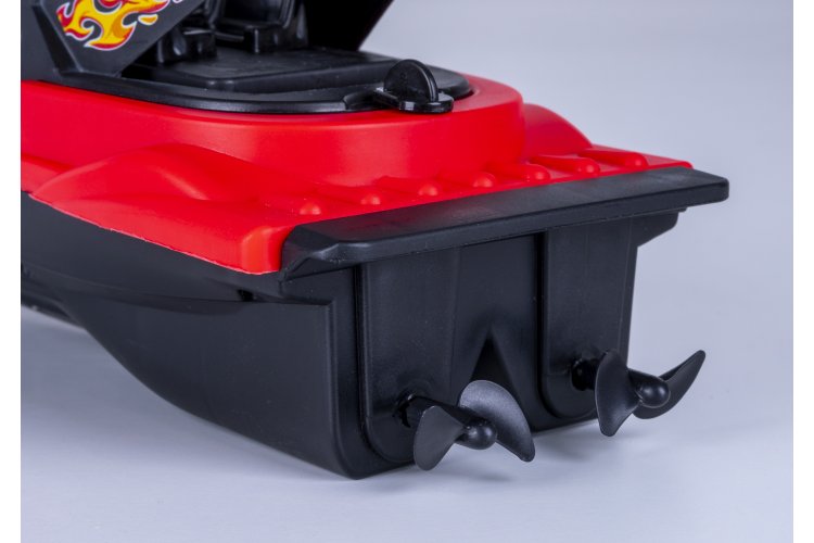 Jamara 466600 RC Fire Boat &ndash; Fire Speed with Spray Function &ndash; 2.4 GHz - Jam466600 18 - JAM466600