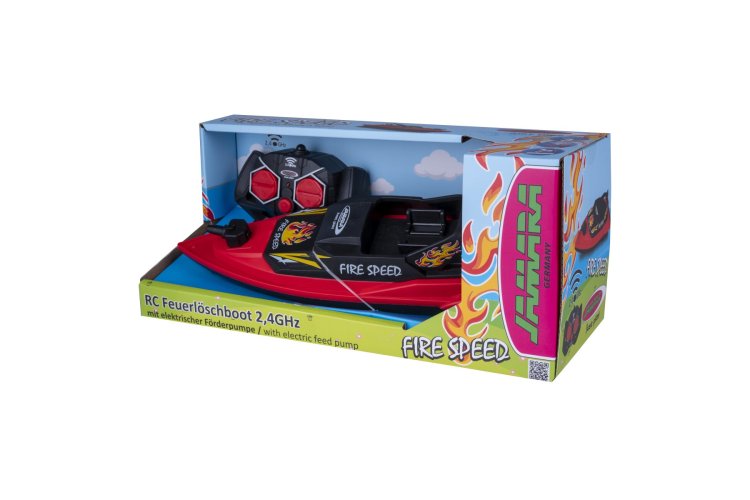 Jamara 466600 RC Fire Boat &ndash; Fire Speed with Spray Function &ndash; 2.4 GHz - Jam466600 3 - JAM466600