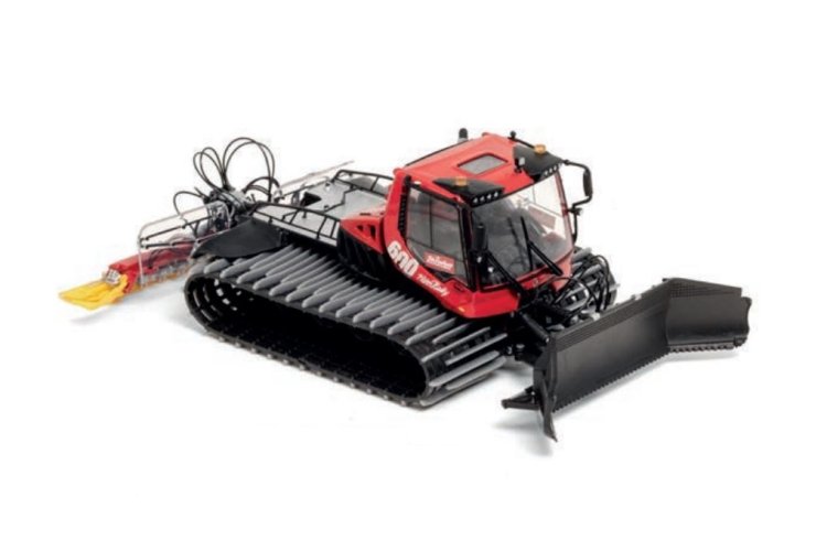 1:43 Jaegerndorfer 4807 Pistenbully 600 Skiwelt - Rood - Jc4807 1 - JC4807