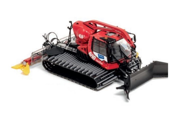 1:43 Jaegerndorfer 4816 Pistenbully 600 Nauders met Kraan - Jc4816 1 - JC4816