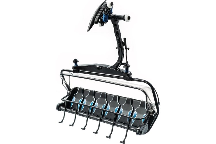 1:32 Jaegerndorfer 86504 Zetel voor 6 Personen D-Line Zwart Blauw - Jc86504 2 - JC86504