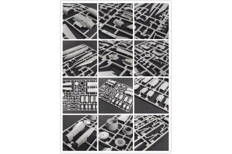 1:48 Kinetic 48133 F-16C Block 52 'Black Knights' - Republic of Singapore Air Force - Jet Fighter - Kin48133 4 - KIN48133