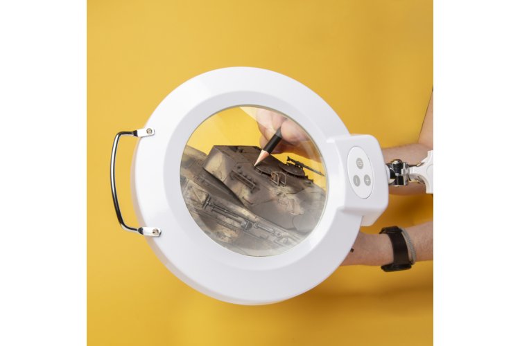 ModelCraft 8072 Lightcraft Pro XL Magnifier LED Lamp with Dimmer - Lc8072led 4 - MCRLC8072LED
