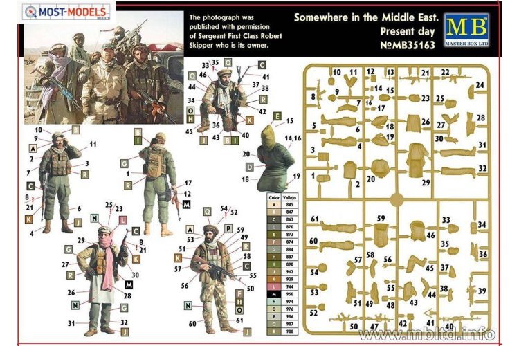 1:35 Master Box MB35163 Somewhere i.t. Middle East, Present day - Mas35163 2 - MASMB35163