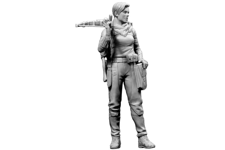 1:24 Master Box 24073 Post-Apocalyptic series. The last bridge. Kit No.1. Sabrina - Masmb24073 3jpg - MASMB24073