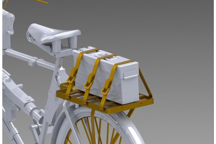 1:35 Master Box 35165 German Military Bicycle - WWII Era - Masmb35165 5 - MASMB35165