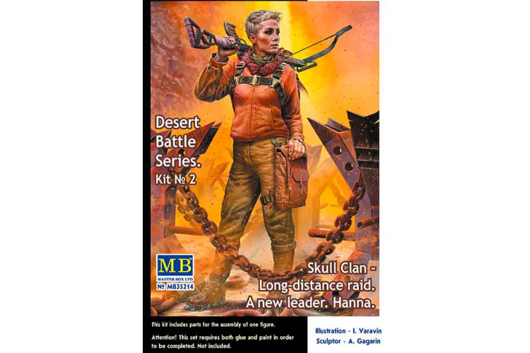 1:35 Master Box 35214 Skull Clan - Long Raid - A new Leader Hanna - Masmb35214 1jpg - MASMB35214