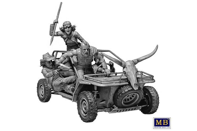 1:35 Master Box 35251 Desert Battle Series &ndash; Buffalo Clan: To Catch a Thief-2 &ndash; 5 Figures - Masmb35251 4 - MASMB35251