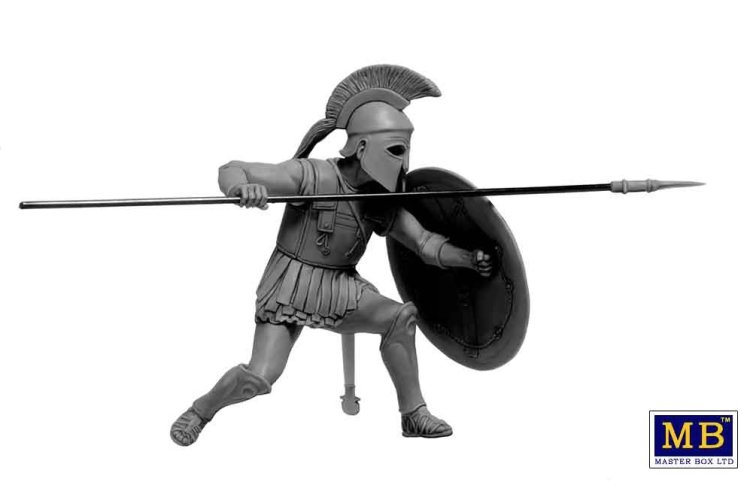 1:32 Master Box 32011 Greco-Persian Wars Series Hoplite - Kit #1 - Mbx32011 2 - MASMB32011