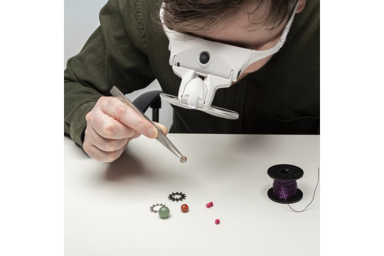 ModelCraft LC1780USB Loepbril met LED Verlichting en Hoofdband - Mcrlc1780usb 1 - MCRLC1780USB