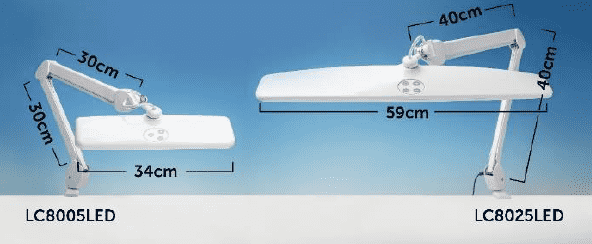 ModelCraft 8005LED Lightcraft Compact LED Task Lamp with Dimmer - Mcrlc8005 8025 1 - MCRLC8005LED