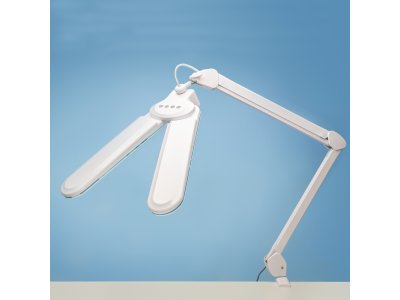 ModelCraft LC8020LED LightCraft &ndash; Dual-Head Multifunction Work Lamp for Hobby and Model Building - Mcrlc8020led 1 - MCRLC8020LED