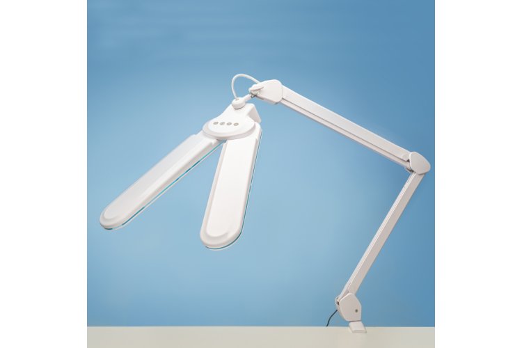 ModelCraft LC8020LED LightCraft &ndash; Dual-Head Multifunction Work Lamp for Hobby and Model Building - Mcrlc8020led 1 - MCRLC8020LED
