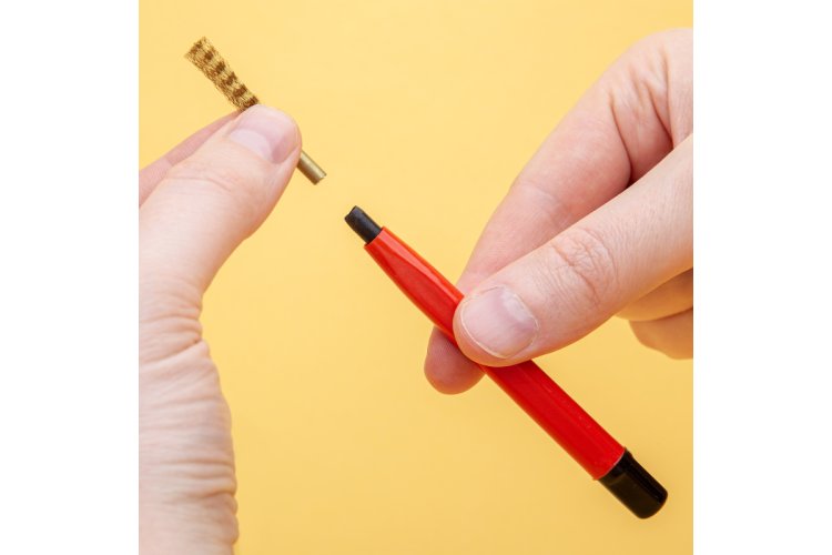 ModelCraft PBU1020-2-10 Glasvezelpenseel Navulling Messing - 4mm - 10 Stuks - Mcrpbu1020 2 10 xs 3 - MCRPBU1020-2-10-XS