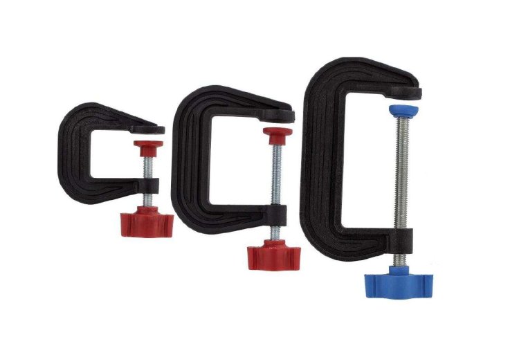 ModelCraft PCL3003 G Clamp Set - 25, 50 &75 mm - Mcrpcl3003 g clamp 2 - MCRPCL3003