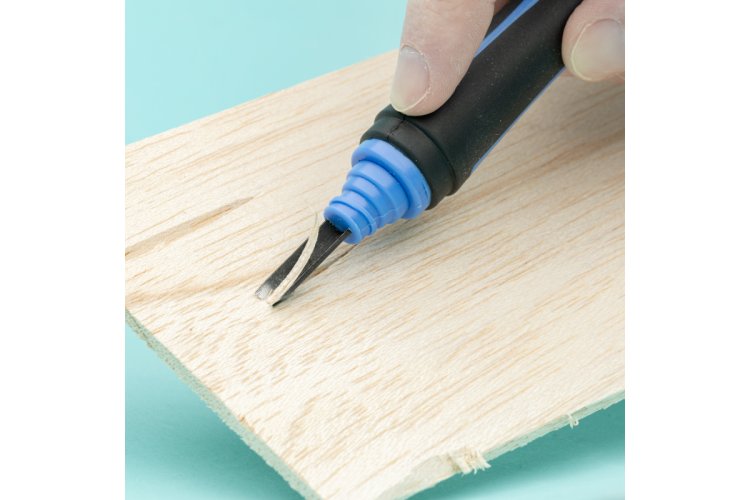 ModelCraft PCT1004 Beitelset voor Hobby en Modelbouw - 4 Stuks - Mcrpct1004 xs 4 - MCRPCT1004-XS